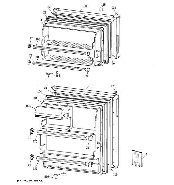 Diagram for CTX14CYZBLWH