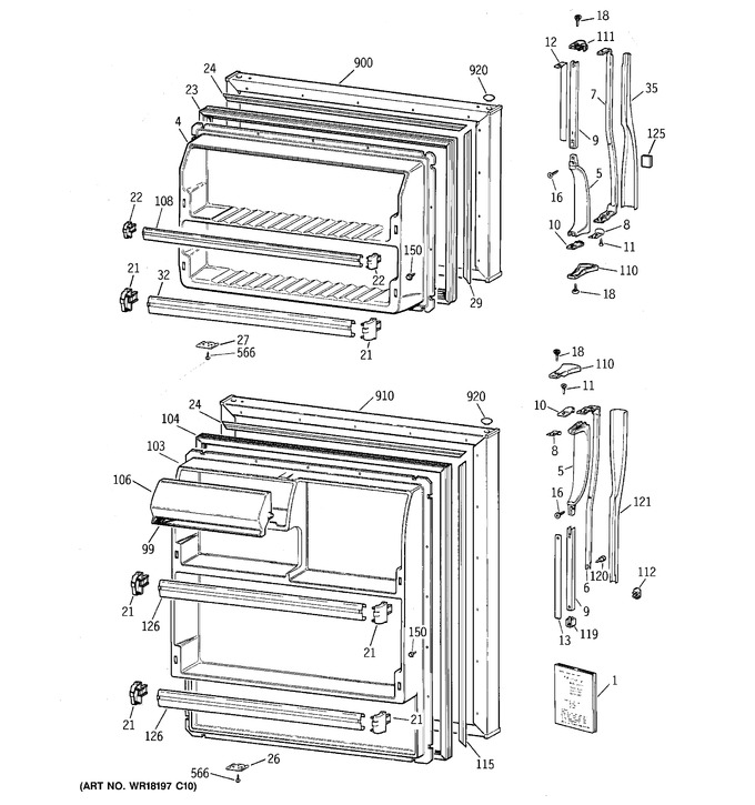 Diagram for CTX17BAZDRAD