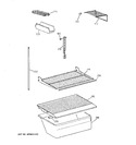 Diagram for 4 - Shelf Parts