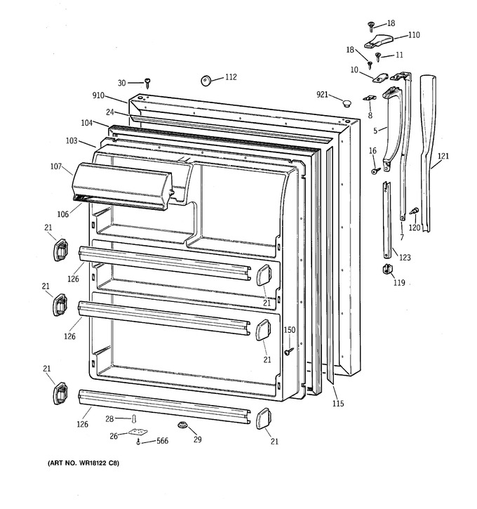 Diagram for CTX21BAXJRWH