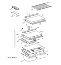 Diagram for 4 - Shelf Parts