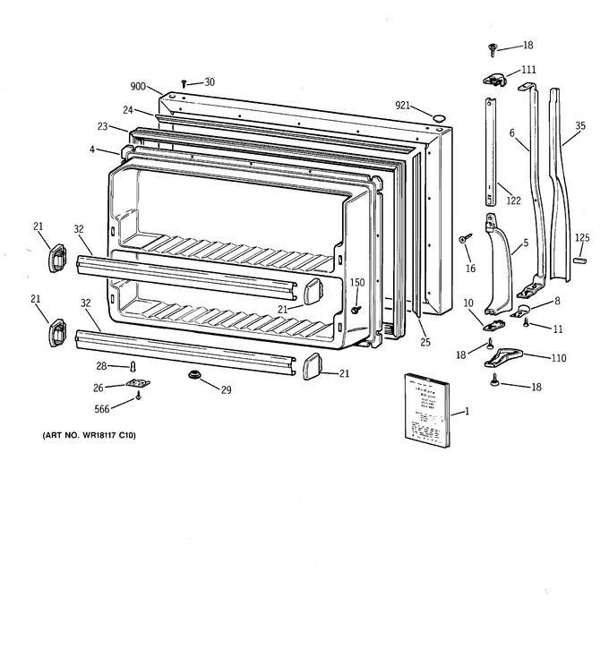 Diagram for CTT21GAXLRWW