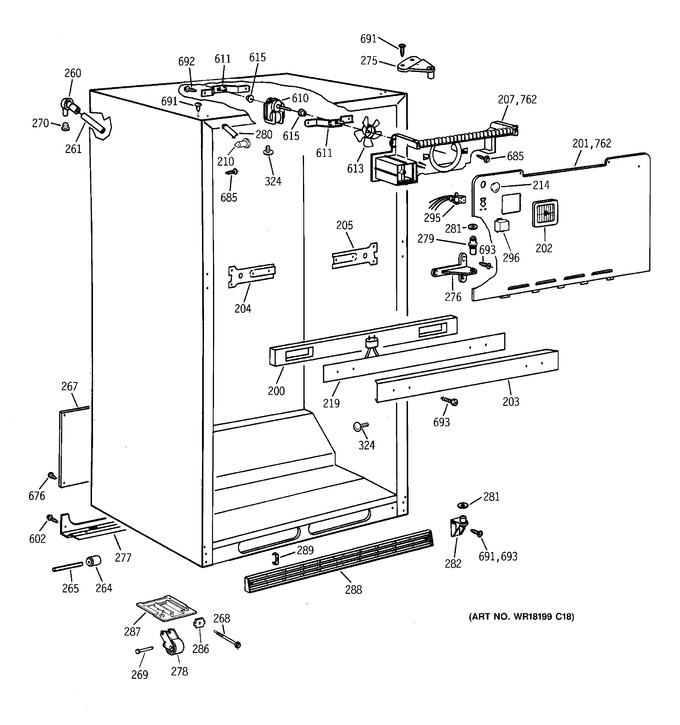 Diagram for CTX18EAXRRWH