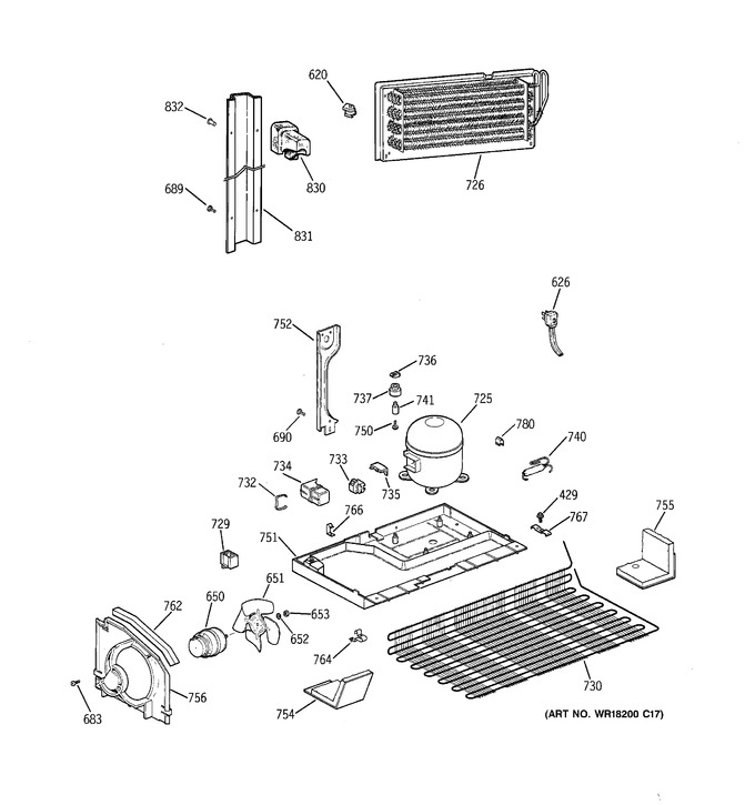 Diagram for CTX18BAXRRAD