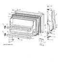 Diagram for 1 - Freezer Door