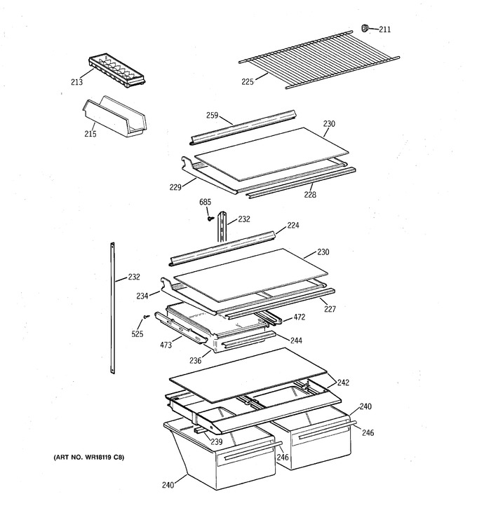 Diagram for CTK18GAXWRWW