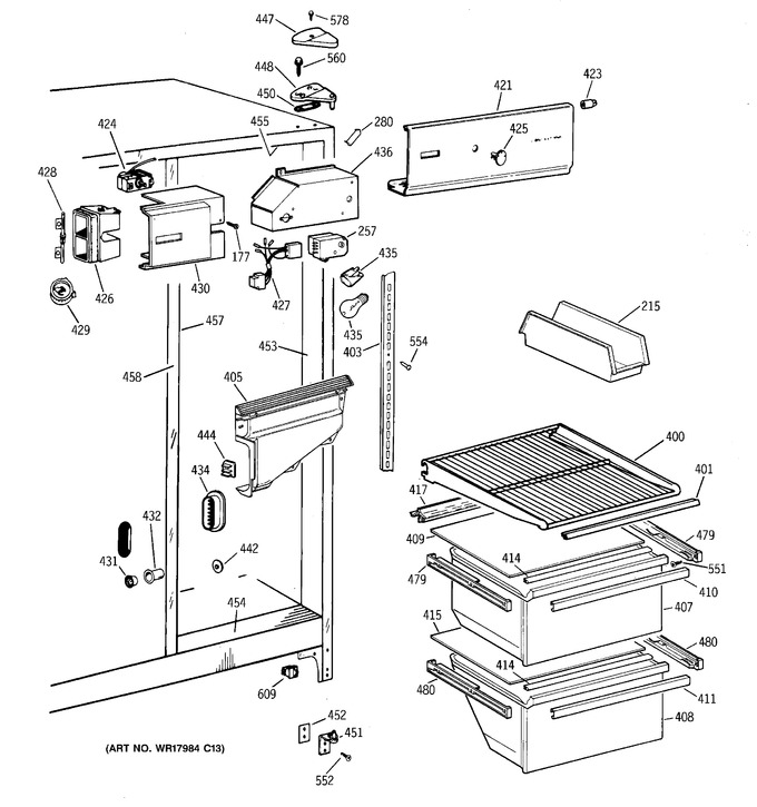 Diagram for CSX20BIYFAD