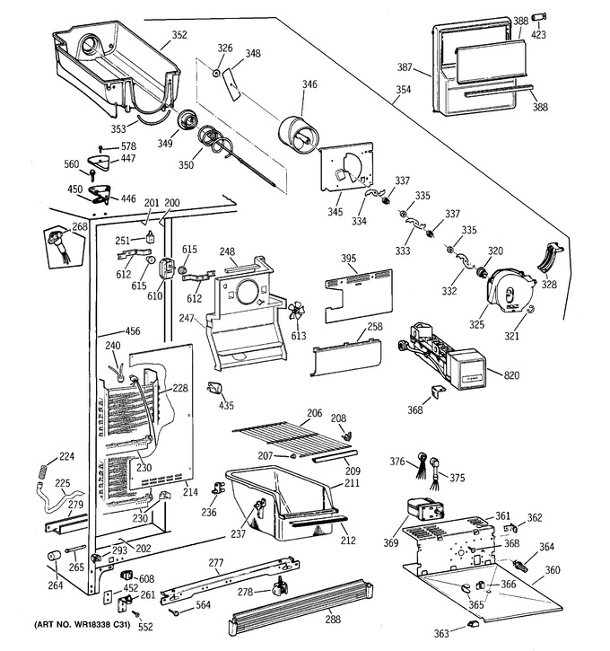 Diagram for CSX22BCXFWH