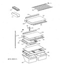 Diagram for 4 - Shelf Parts