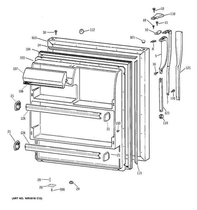 Diagram for CTG21GAYBRWW