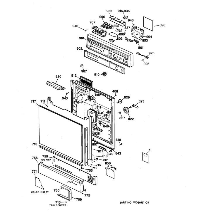 Diagram for HDA930Y-73WW