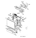 Diagram for 1 - Escutcheon & Door Assembly