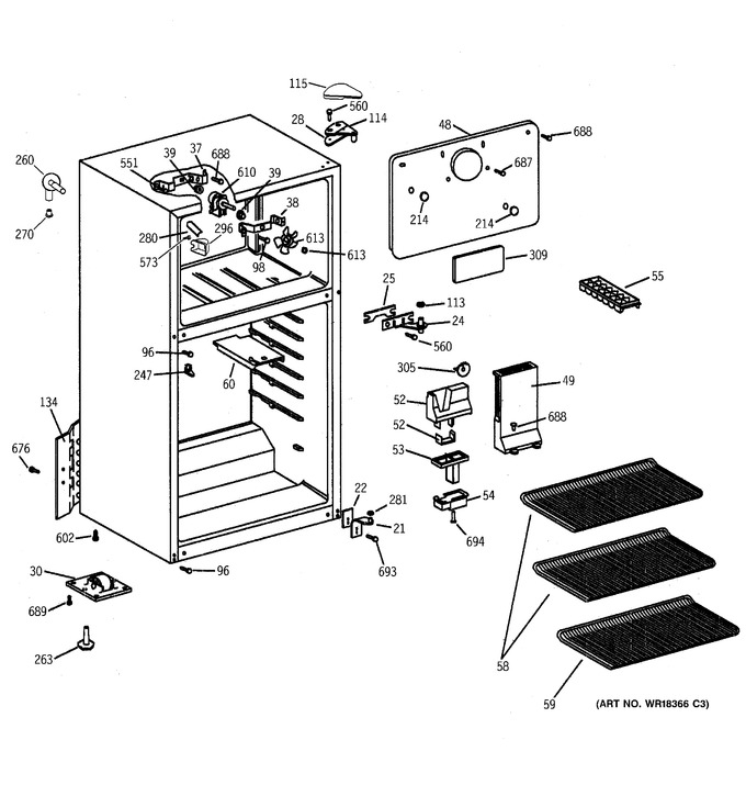 Diagram for CTX14LYZARWH