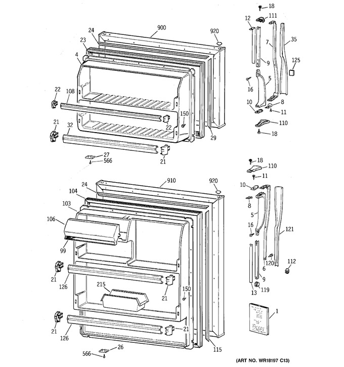 Diagram for CTX17KAZDRWH