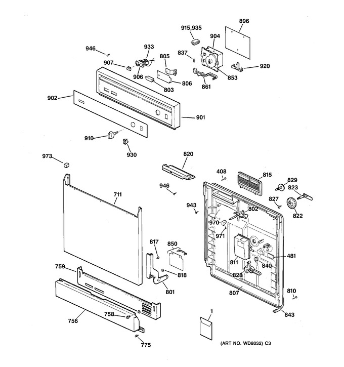 Diagram for HDA2220Z00BB