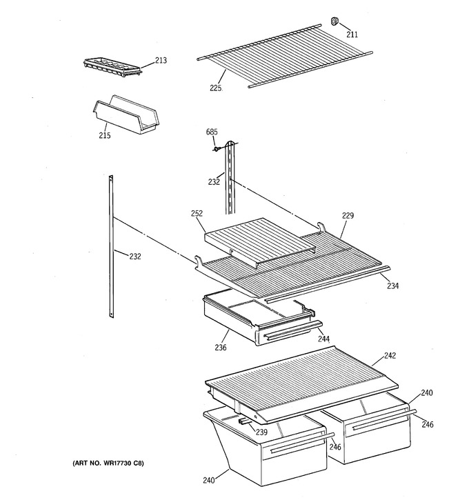 Diagram for CTX18BAXXRAD