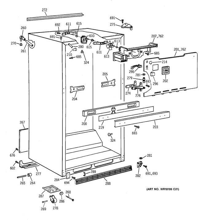 Diagram for CTG25GAYFRWW