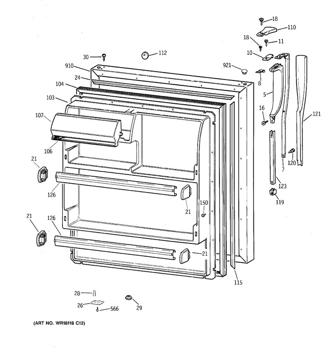 Diagram for MTK18GAXMRWW