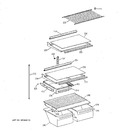 Diagram for 4 - Shelf Parts