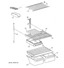 Diagram for 4 - Shelf Parts