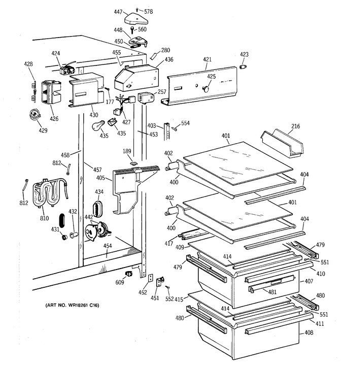 Diagram for MSX22GRZAWW