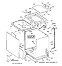 Diagram for 2 - Cabinet, Cover & Front Panel