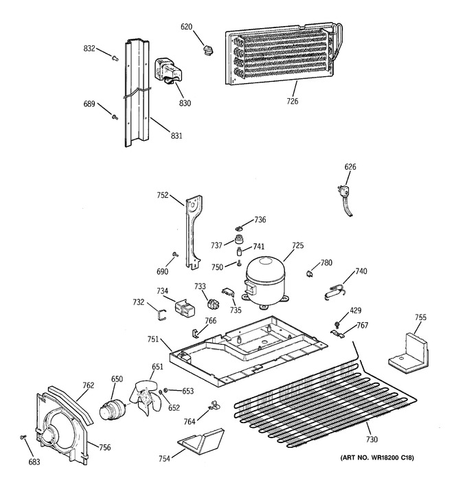 Diagram for MTX18BAXXRAD