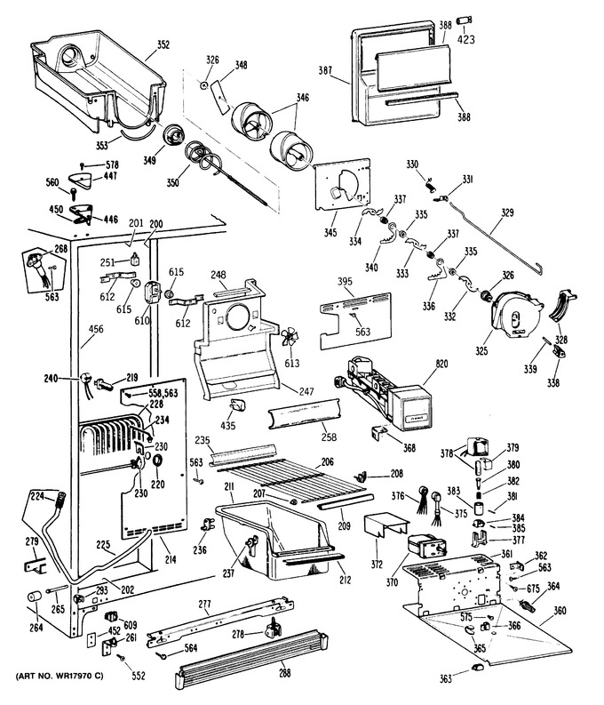 Diagram for TFX20RRAWH