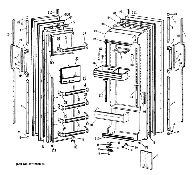 Diagram for TFX24ZRAWH