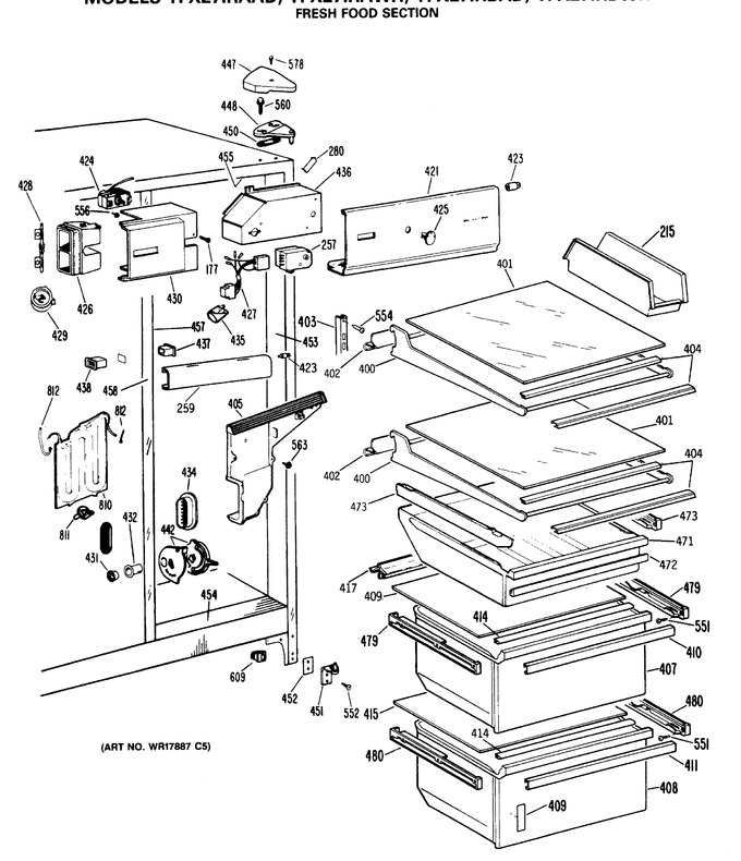 Diagram for TFX27IRAWH