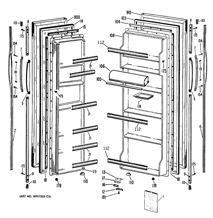 Diagram for TFE20DRAWH