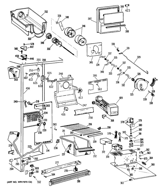 Diagram for TFE20RRAWH