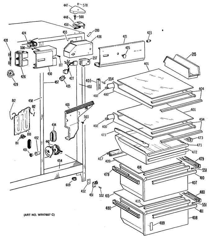 Diagram for TFE22RRAAD