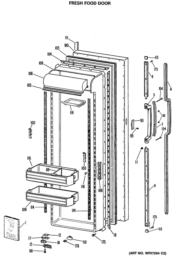 Diagram for TFE27ERAWH