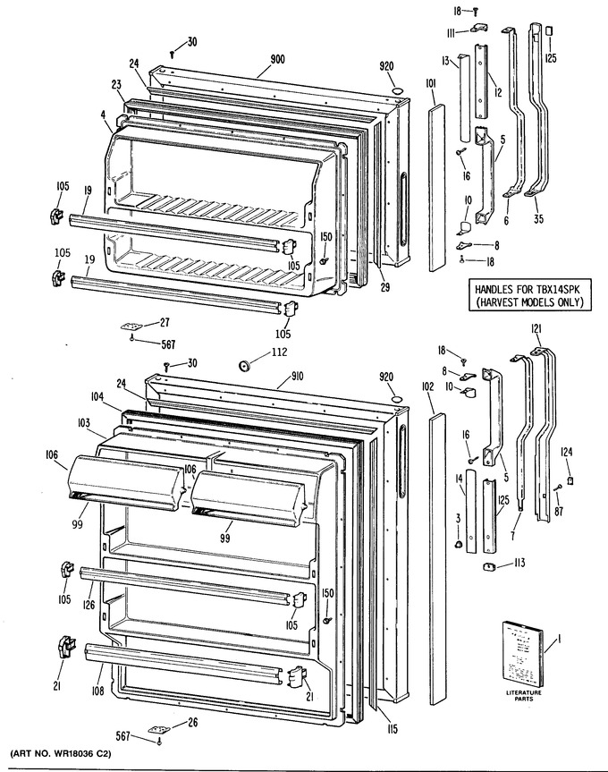 Diagram for TBX14SPKLWH