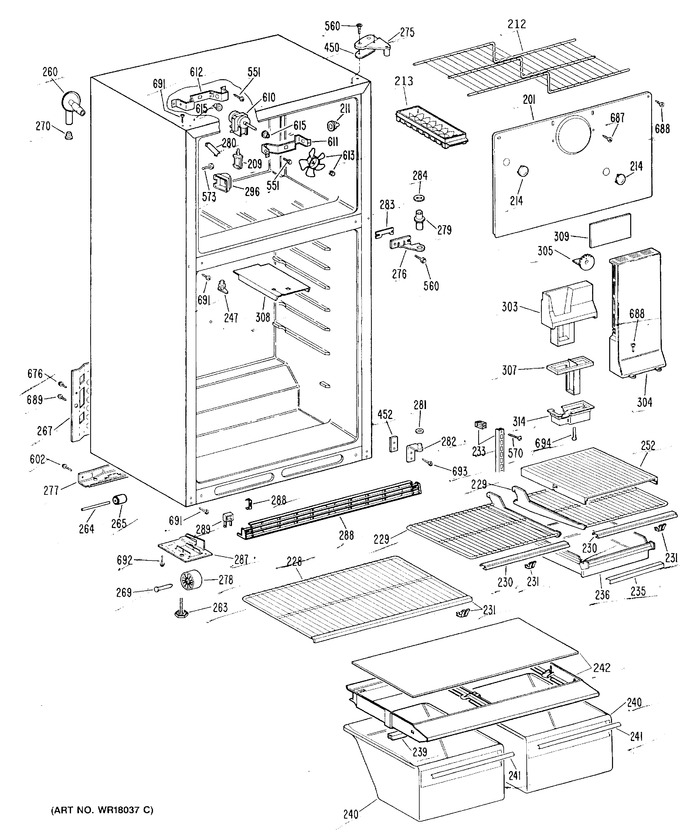 Diagram for TBH14DRLRAD