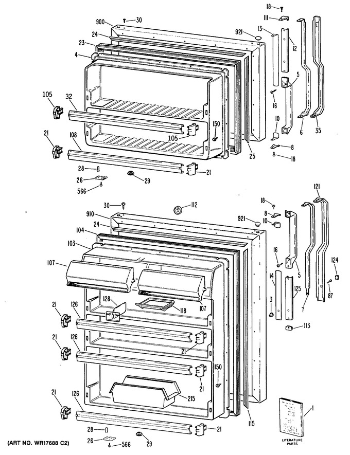 Diagram for TBX21ZPARWH