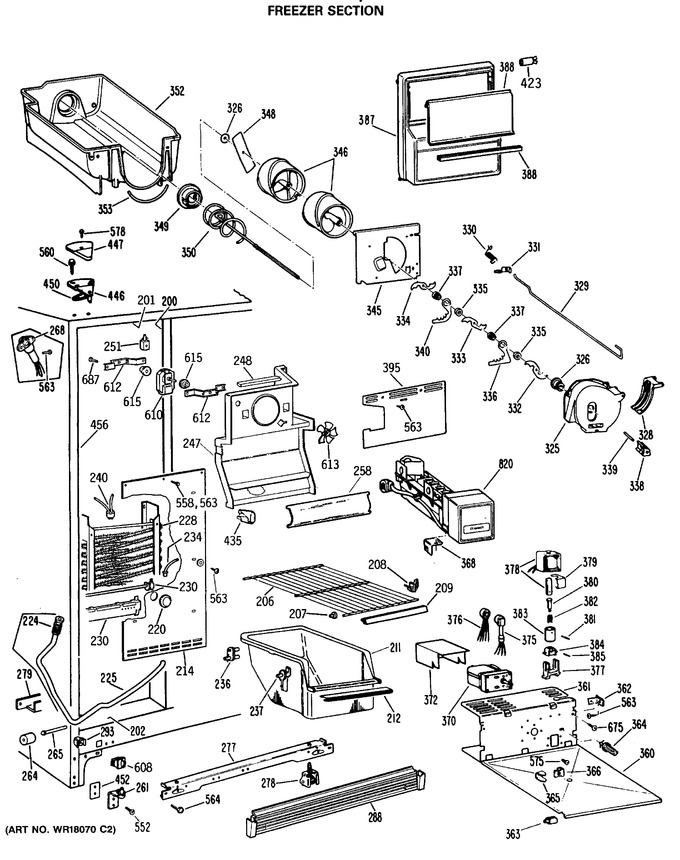 Diagram for TFX22SRSAAD