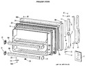 Diagram for 1 - Freezer Door