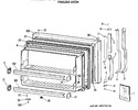 Diagram for 1 - Freezer Door