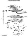 Diagram for 5 - Compartment Separator Parts