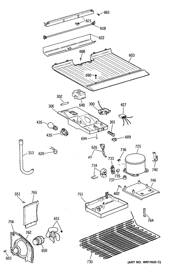 Diagram for TBE16SASDRWH