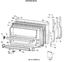 Diagram for 1 - Freezer Door