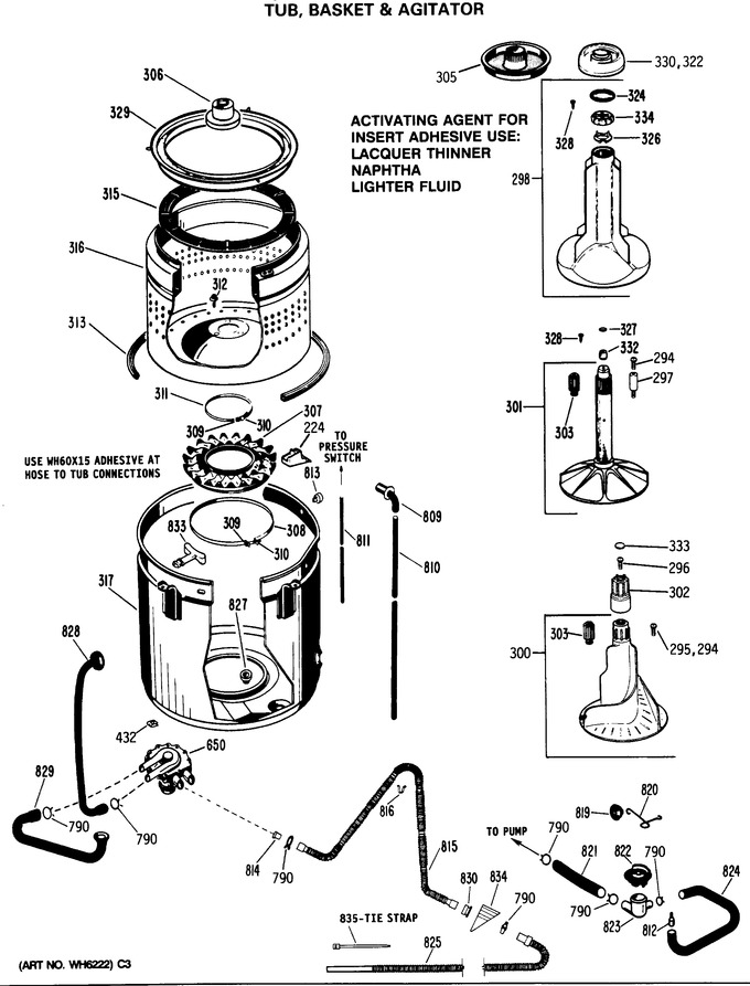 Diagram for WWA8850SALHA