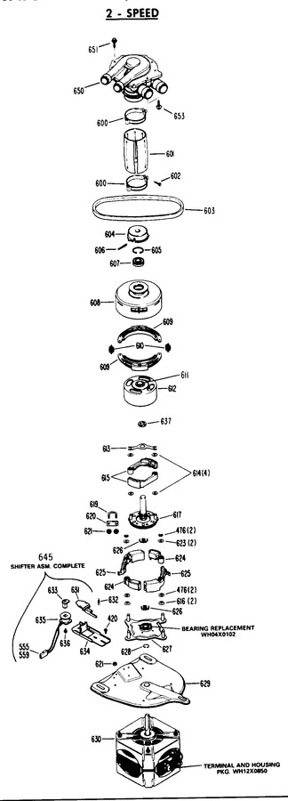 Diagram for WWA7600SALWW