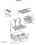 Diagram for 4 - Shelf Parts