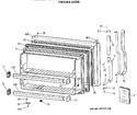 Diagram for 1 - Freezer Door