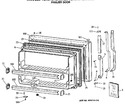 Diagram for 1 - Freezer Door