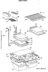 Diagram for 4 - Shelf Parts