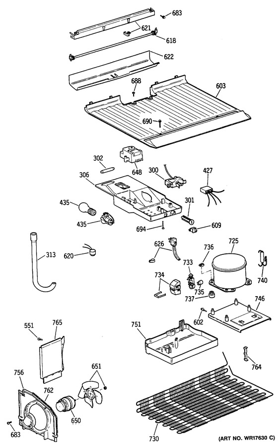 Diagram for TBX14GASDRAD